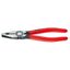 Kombinované kliešte 250 mm. KNIPEX 03 01 250 - leštené, plastové puzdrá
