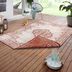 NORTHRUGS - Hanse Home koberce Kusový koberec Twin Supreme 105422 Cebu Cayenne – na von aj na doma - 80x150 cm