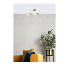Kovové stropné svietidlo v zlatej farbe 9x36 cm Colly - Candellux Lighting