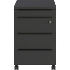 Antracitová uzamykateľná skrinka 42x63 cm Mailand – Germania