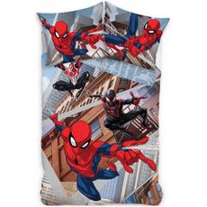 Posteľné obliečky Spiderman - motív Cez paralelné svety - 100% bavlna renforcé - 70 x 90 cm + 140 x 200 cm