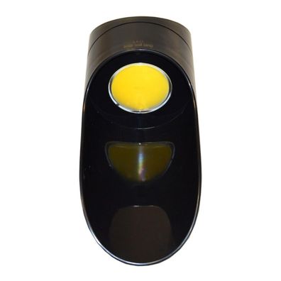 LED Solárne nástenné svietidlo PALESA LED/1W/3,7V IP65 1800 mAh čierna
