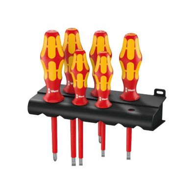 Wera 006145 Elektrické skrutkovače Kraftform Plus VDE série 100 typ 160 i/6 (sada 6 dielov + stojan)