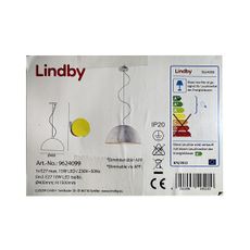 Lindby - LED RGB Stmievateľný luster na lanku CAROLLE LED/10W/230V