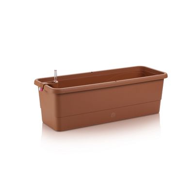 Gardenico Samozavlažovací truhlík Smart Systém Gardenie terakota, 60 cm, 60 cm