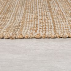 Flair Rugs , Behúň Levi Chenille Jute Natural, 60x230, béžová, chodba / predsieň