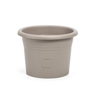 Plastia Samozavlažovací kvetináč Narza pr. 50 cm, taupe, pr. 50 cm