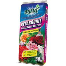 Agro substrát pro pelargonie, 50 l