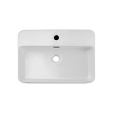 COMAD TRUST 2 WHITE (E-6282) - Umývadlo na dosku TRUST 55x38 cm lesklá biela
