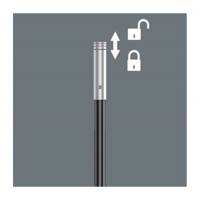 Wera 028161 Rukoväť skrutkovacieho bitu 393 S s flexibilnou stopkou 1/4" x 173,5 mm