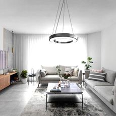 LED Luster na lanku LED/30W/230V 4000K pr. 60 cm