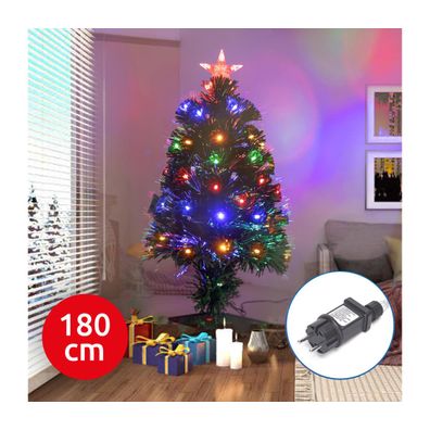 Aigostar - LED Vonkajší vianočný stromček LED/6W/230V 180 cm IP44 multicolor
