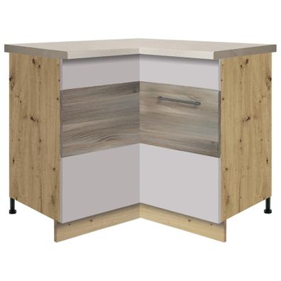 Kuchynská skrinka 16d uni latte wood police
