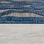Flair Rugs , Kusový koberec Piatto Oro Blue kruh – na von aj na doma, 160x160 (priemer) kruh, modrá, chodba / predsieň