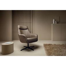 Kožené relaxačné kreslo APOLLO