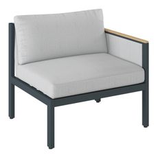 Amatio KONCOVÝ DIEL TERASOVEJ ZOSTAV drevo, kov, textil