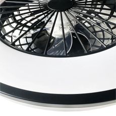 LED Stropné svietidlo s ventilátorom OPAL LED/48W/230V + diaľkové ovládanie