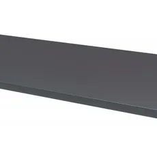 Prídavná polica do dielenských skríň METAL, 1200 x 400 mm, tmavo sivá, 1 ks