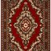 Alfa Carpets  Kusový koberec TEHERAN T-102 red - 160x230 cm