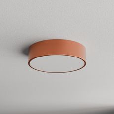 Kúpeľňové stropné svietidlo CLEO 2xE27/24W/230V pr. 30 cm medená IP54