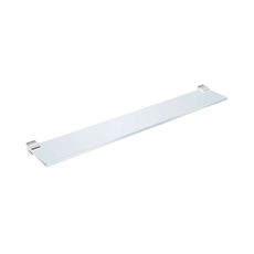 Jika Pure - Sklenená polička, 60 cm, chróm H3853B20040001