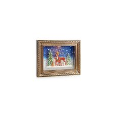 Markslöjd 705555 - LED Vianočná dekorácia REINHARD LED/0,06W/4xAA/teplá biela bronz