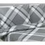 Bellatex Saténové povlečení Káro šedá , 140 x 220cm, 70 x 90 cm, 140 x 220 cm, 70 x 90 cm