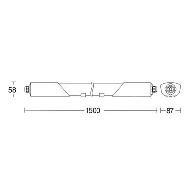 Steinel 058739-LED Technické svietidlo so senzorom RS PRO 5150SC LED/42W/230V IP66