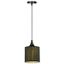 Luster na lanku PATTI 1xE27/60W/230V pr. 15 cm zelená