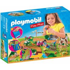 Playmobil 9331 Hracia mapa Výlet s poníkmi