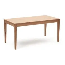 Rozkladací jedálenský stôl s doskou v dubovom dekore v prírodnej farbe 80x160 cm Yain – Kave Home