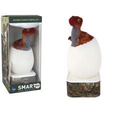 Lean Toys Detská USB lampa – Dinosaurus hnedý