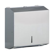 Zásobník na papierové uteráky 1+1 ZADARMO, nerez, 275 x 265 x 100 mm