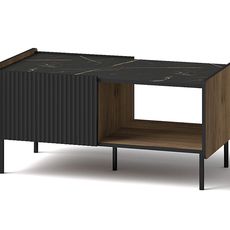Konferenčný stolík Prestigo P11 - orech warmia / čierna