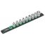 Wera 005450 Magnetická tyč B Imperial 1 so sadou nástrčiek 1/4 ÷ 3/4" typ 8790 HMB Zyklop 3/8" (sada 9 dielov)
