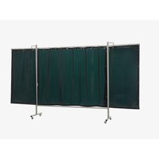 Ochranná zváracia zástena Omnium Triptych GREEN 6 200x375 cm