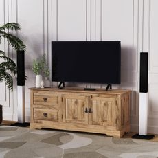 indickynabytok.sk - TV stolík Guru 140x60x45 z mangového dreva