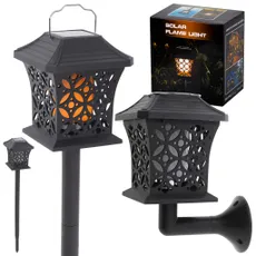 IKO Záhradná solárna lampa 12 LED