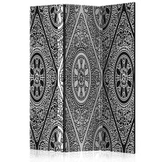 Paraván Ethnic Monochrome Dekorhome 135x172 cm (3-dielny)