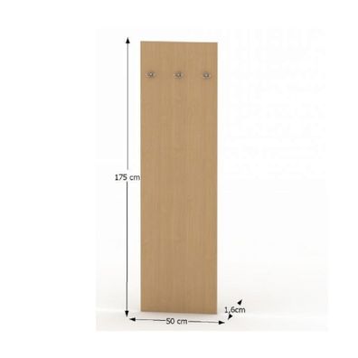 KONDELA Tempo Asistent 2 New 30 vešiakový panel buk