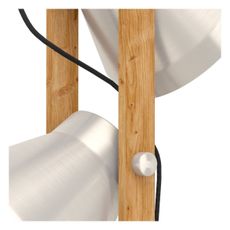 Eglo 43954 - Stojacia lampa CAWTON 2xE27/40W/230V