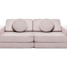 SHAPPY Veľký multifunkčný skladací bunker z menčestra SOFA Zvoľte farbu: Svetlo ružová