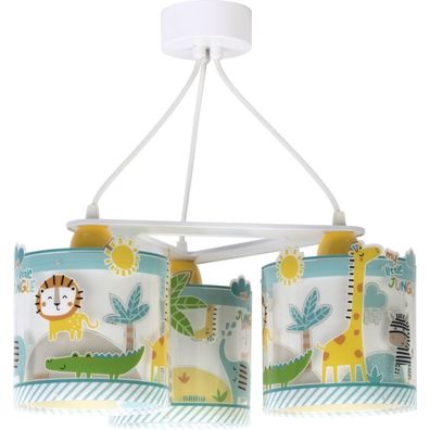 Dalber D-76114 - Detský luster MY LITTLE JUNGLE 3xE27/15W/230V
