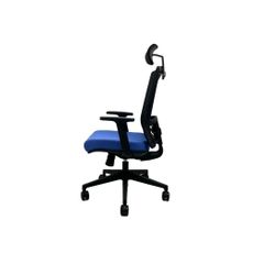 Kancelárska ergonomická stolička DVIS — látka, sieť, viac farieb Antracit