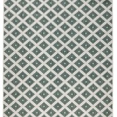 NORTHRUGS - Hanse Home koberce Kusový koberec Twin-Wendeteppiche 103125 grün creme – na von aj na doma - 80x150 cm