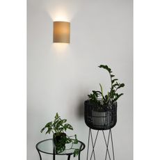 Brilagi - Nástenné svietidlo SEMI 1xE27/15W/230V pr. 20 cm béžová