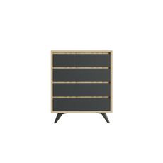 Komoda Suvera Oak and Anthracite