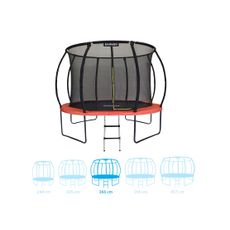 Marimex | Trampolína Marimex Premium 366 cm + vnútorná ochranná sieť + schodíky ZADARMO | 19000112