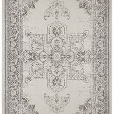 NORTHRUGS - Hanse Home koberce Kusový koberec Twin Supreme 104136 Grey / Cream – na von aj na doma - 160x230 cm