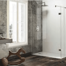 Sprchová zástena walk-in 100 cm Hüppe Solva pure ST3603.092.322